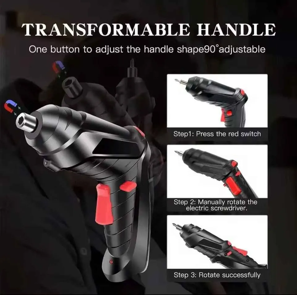 Rechargeable Cordless Screwdriver Tool Set π¨π³ - photo 7