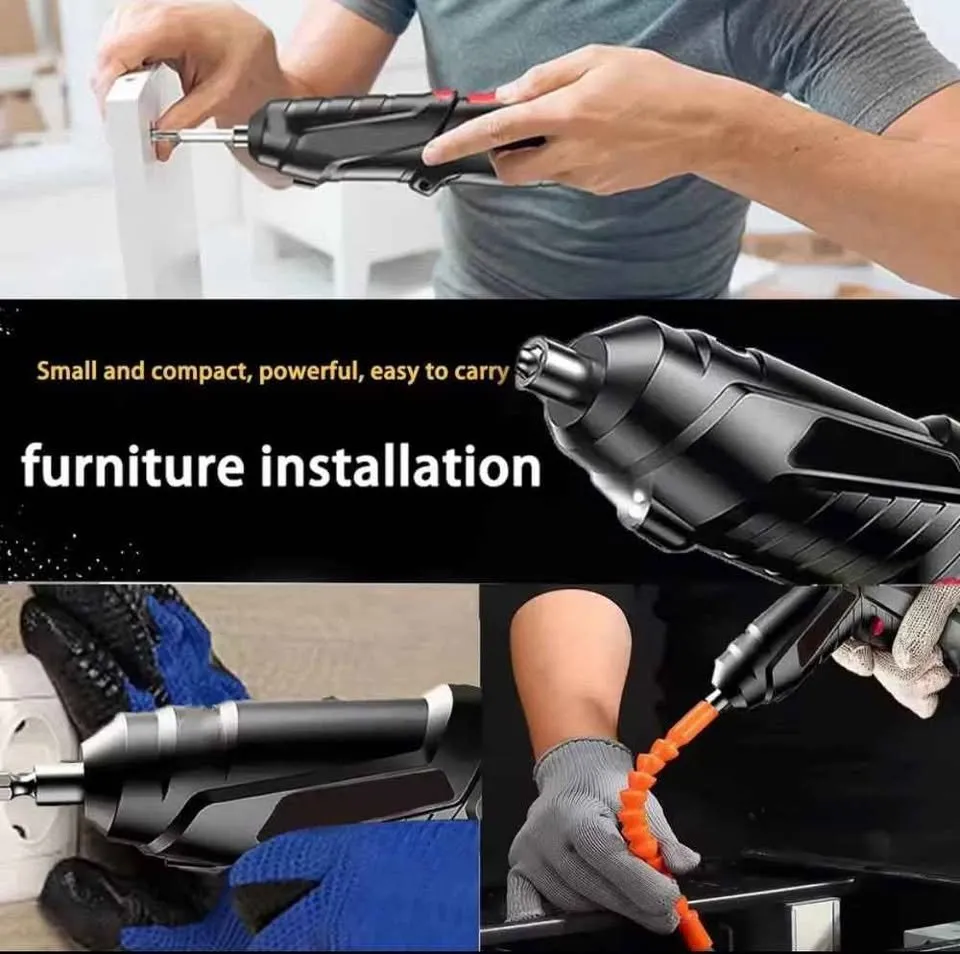 Rechargeable Cordless Screwdriver Tool Set π¨π³ - photo 8