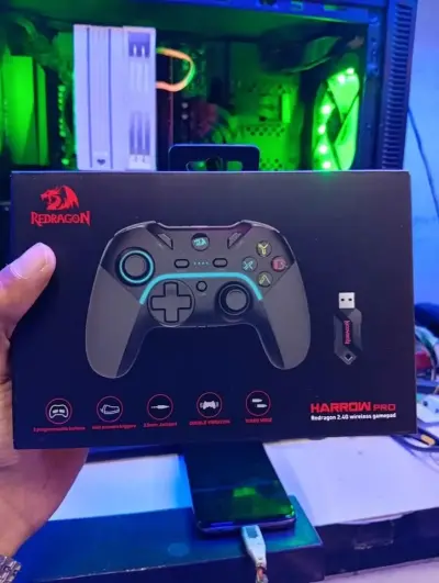 Redragon Harrow Pro wireless gaming controller available in excellent condition. - photo 7