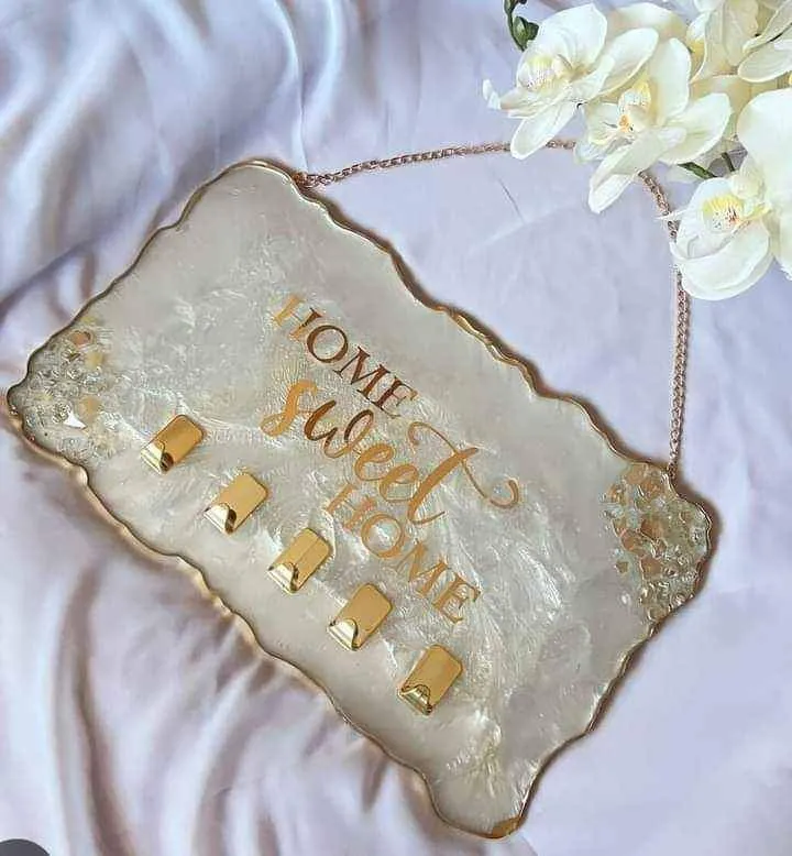 Resin Keyholder/ key holder - photo 2