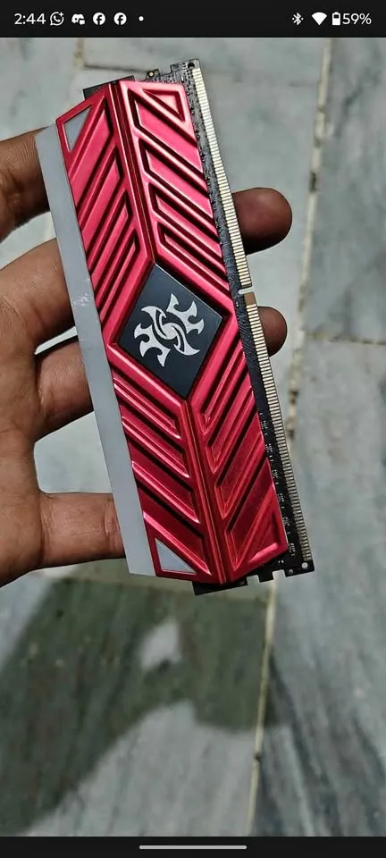 RGB RAM DDR4 XPG 8GB For Sale in New Karachi, Karachi - photo 1