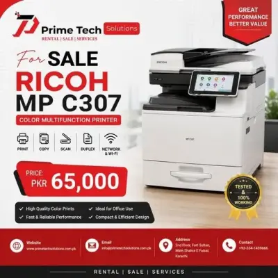 Ricoh MP C307 Color Multifunction Printer