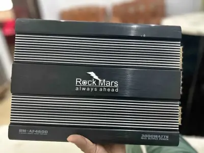 Rock Mars RM-AF4600 3000W 4-Channel Amplifier - For Sale in Gulshan-e-Iqbal, Karachi