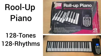 Rool-Up Piano 128 tones 128 rhymes