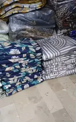 Salonica Cotton bedsheet king size & singel same