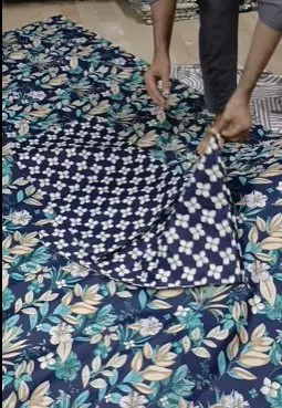 Salonica Cotton bedsheet king size & singel same - photo 2