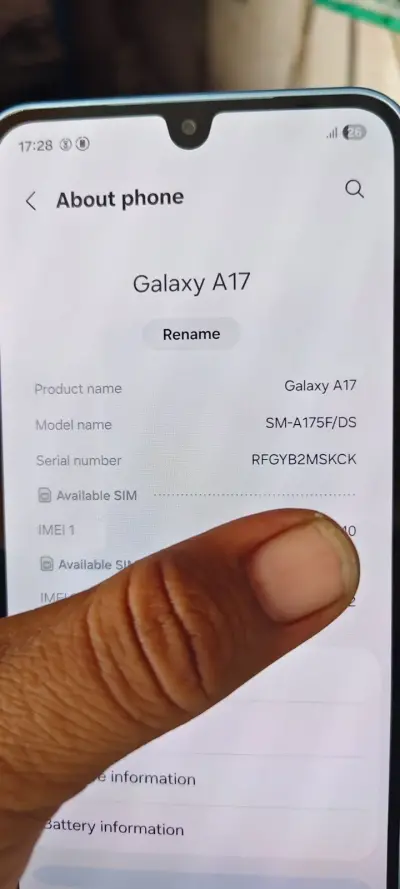 Samsung Galaxy A17 For Sale in Landhi | Karachi Ads - photo 8