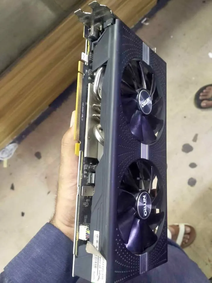 SAPPHIRE NITRO+ Radeon RX 580 8GB GDDR5 Gaming Graphics Card For Sale in New Karachi, Karachi - photo 1