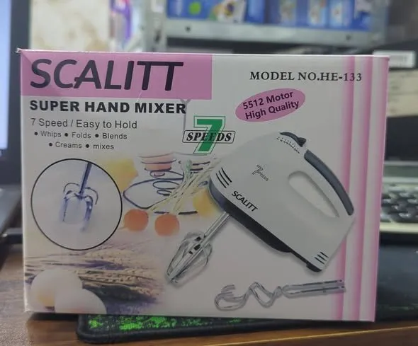 Scarlett Electric 7 Speeds Mixer for Sale in Gulistan-e-Jauhar, Karachi - photo 2