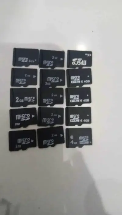SD Card 2 and 4GB