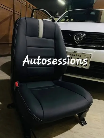 Seat Cover available for Proton Saga in Japanese Synthetic Leather. For Sale in Abul Hassan Isphani Road | Karachi Ads - photo 3