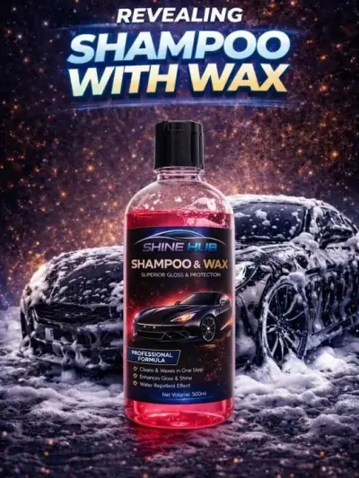 Shampoo with Wax 💛🖤 For Sale in Shahra-e-Faisal | Karachi Ads
