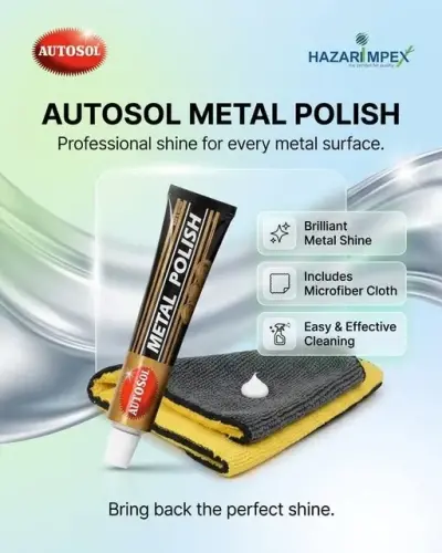 Shine like new! ✨ Autosol Metal Polish