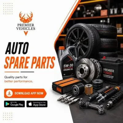 Shop Genuine Auto Spare Parts with Premier Vehicles For Sale in PECHS | Karachi Ads