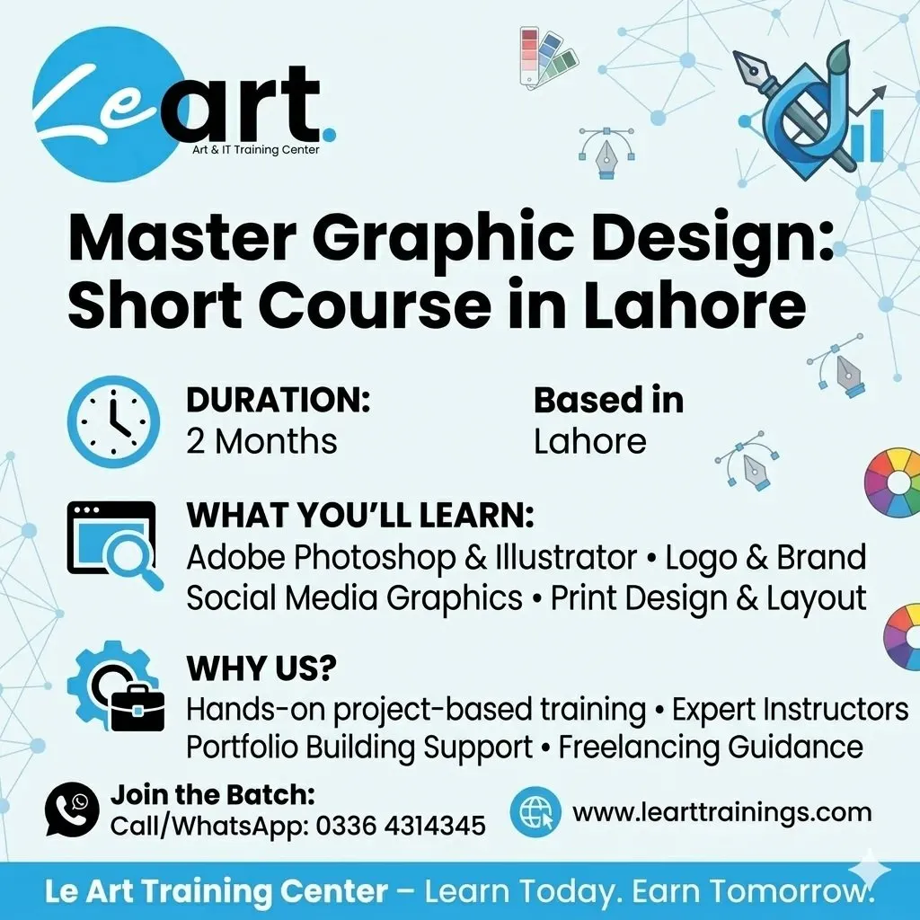 Short Graphic Design: Master Photoshop & Figma in Lahore - photo 1