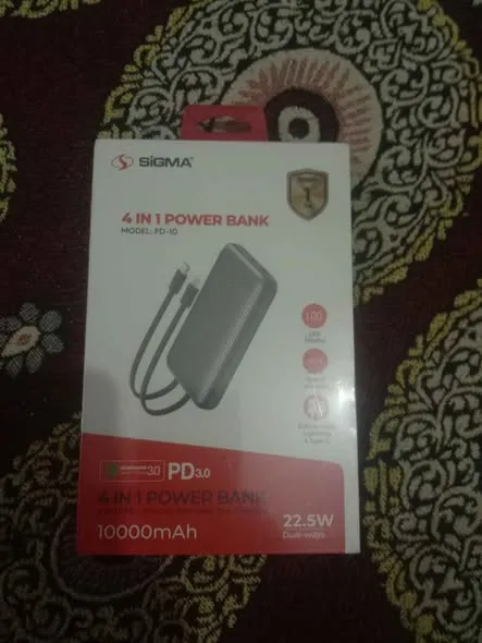 sigma Power bank For Sale in Gulistan-e-Jauhar Block 1 | Karachi Ads - photo 1