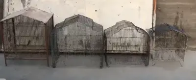 Single portion 4 cages different sizes For Sale in North Karachi | Karachi Ads