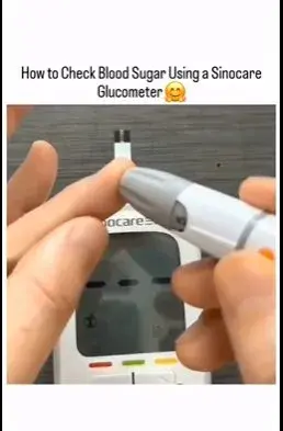 Sinocare Glucometer