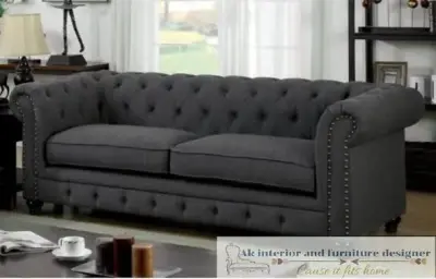sofa will let you relax in comfort and traditional style featuring synthetic leather in Gulistan-e-Jauhar | Karachi Ads