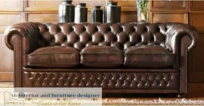 sofa will let you relax in comfort and traditional style featuring synthetic leather in Gulistan-e-Jauhar | Karachi Ads - photo 2