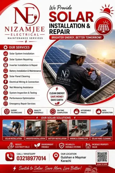 Solar Installation & Repair Services