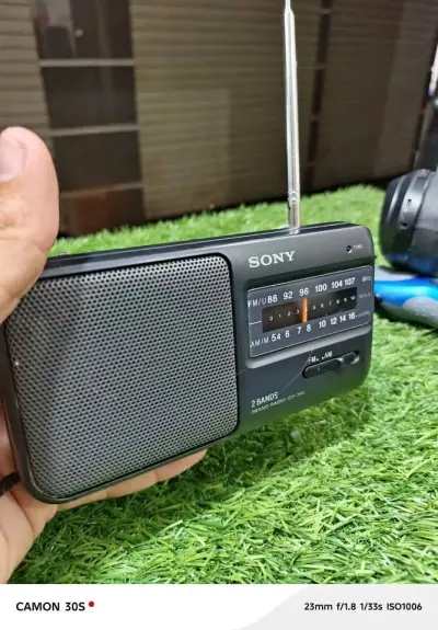 Sony ICF-390 is a compact, classic portable AM/FM analog radio. UK imported - For Sale in Federal B Area, Karachi