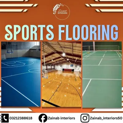 Sports flooring