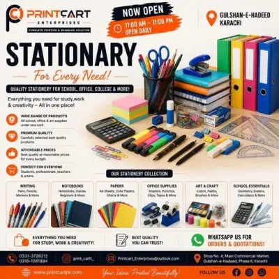 📚✨ STATIONERY FOR EVERY NEED! ✨🖊️