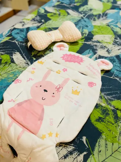 Stroller seat cushion with pillow For Sale in New Karachi | Karachi Ads
