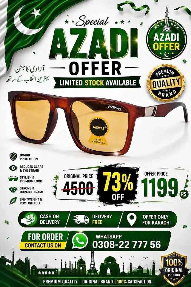 SUNGLASSES Premium Quality Very Limited Stock - photo 1