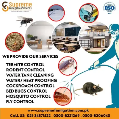 Supreme Fumigation Services in Gulistan-e-Jauhar | Karachi Ads