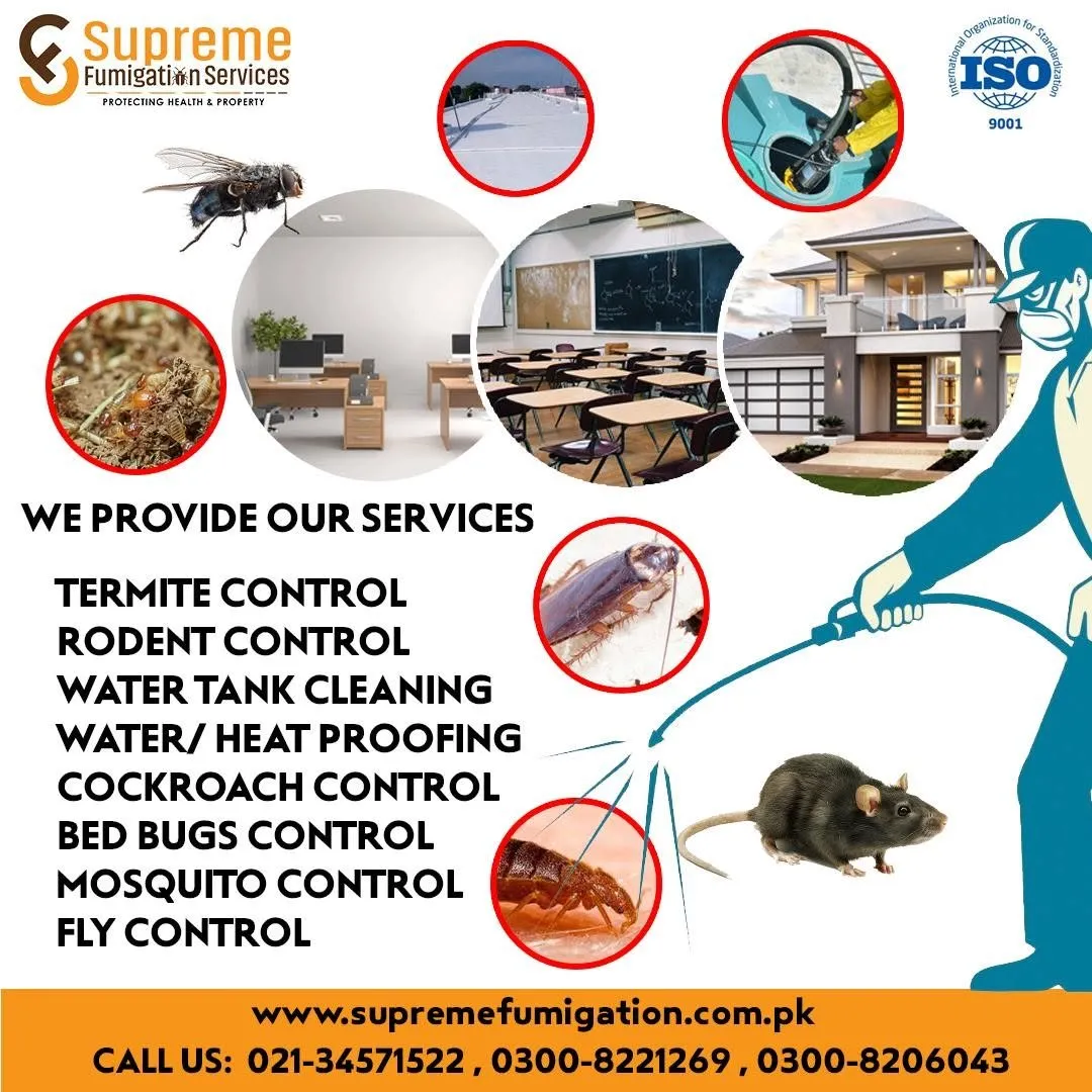Supreme Fumigation Services in Gulistan-e-Jauhar | Karachi Ads - photo 1