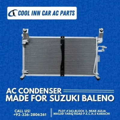 ❄️ Suzuki Baleno AC Condenser For Sale in Shahra-e-Faisal | Karachi Ads
