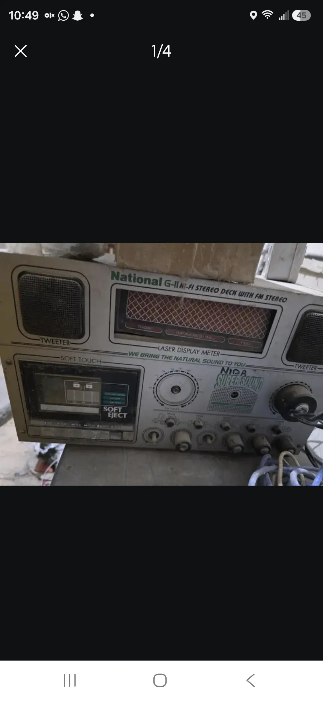 Tape recorder For Sale in Buffer Zone, Karachi - photo 4