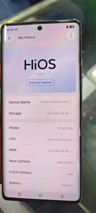 Tecno camon 40 pro For Sale in Landhi | Karachi Ads - photo 7