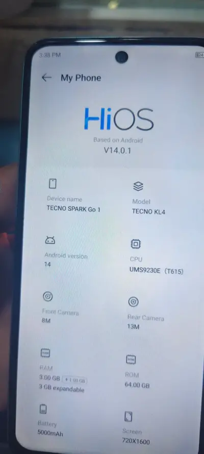 Tecno spark go 1 - photo 9