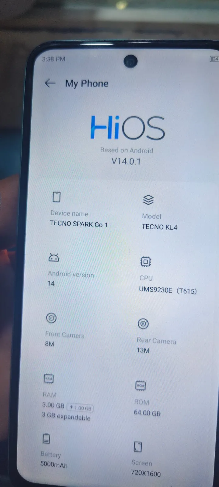 Tecno spark go 1 - photo 9
