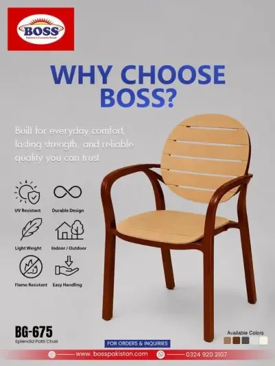 The  BG-675 Splendid Patti Chair is designed to deliver everyday comfort,