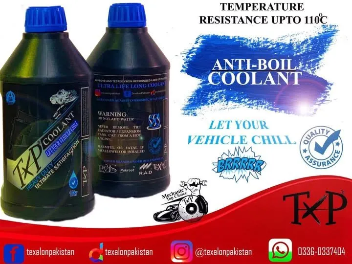 The TXP Anti – Boil Coolant Available in Green & Blue Color. - photo 1