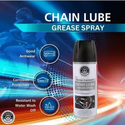 THREE GUYS Chain Lube Grease Spray! 🚀