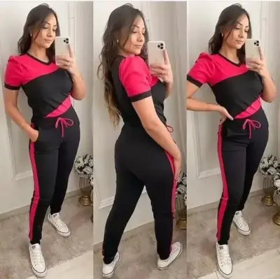 Track suit for summer 👍** New gym suit ❤️❤️ 🎉