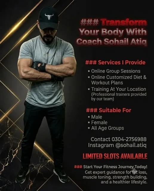 Transform Your Body in Gulistan-e-Jauhar | Karachi Ads - photo 1