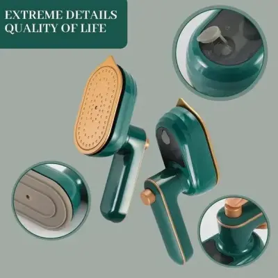 Travel smart with the Portable Mini Electric Steam Iron for Sale in North Nazimabad, Karachi