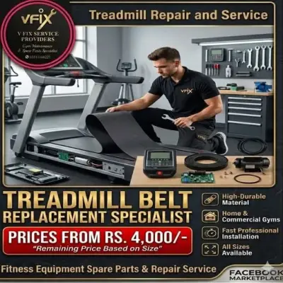 Treadmill Belt Replacement Specialist & Gym Repair Service