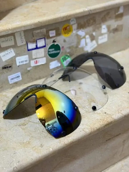 Triathlon Aero TT Bicycle Helmet Lens For Sale in Gulistan-e-Jauhar | Karachi Ads - photo 1
