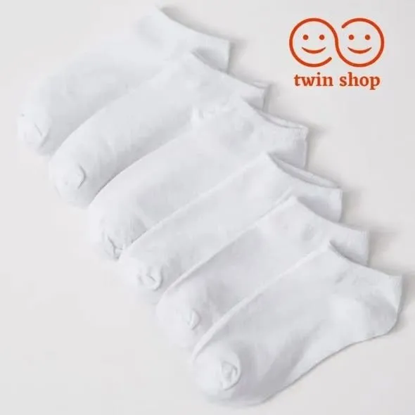 Twin Shop Pack of 3 pairs| Ankle socks for men women| multi-colors| Low cut socks| Short socks - photo 3