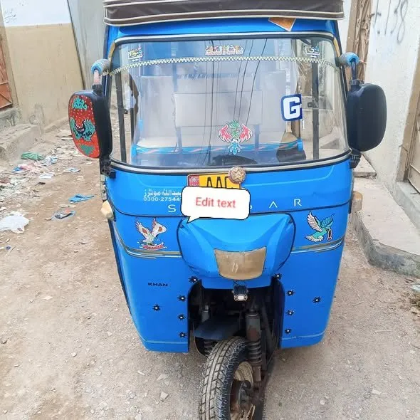 United Auto Rickshaw | Excellent Condition | For Sale in Scheme 33 | Karachi Ads - photo 1