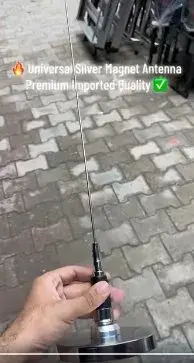 📡 Universal Silver Magnet Antenna Available ✨ For Sale in Saddar | Karachi Ads