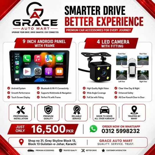 🚗🔥 Upgrade Your Drive with Smart Technology! 🔥🚗 For Sale in Gulistan-e-Jauhar | Karachi Ads - photo 1
