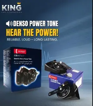 Upgrade your vehicle's sound with the Denso Power Tone electric horn! For Sale in DHA Defence | Karachi Ads
